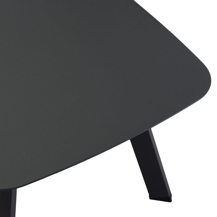 Set Salotto da Giardino 2 Poltrone e Tavolino in Alluminio Riverside Antracite