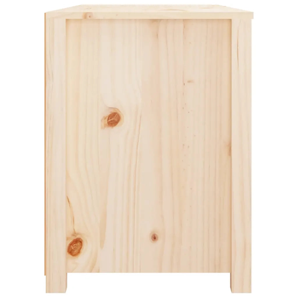 Armadietto 100x40x54 cm in Legno Massello di Pino CFW9281326