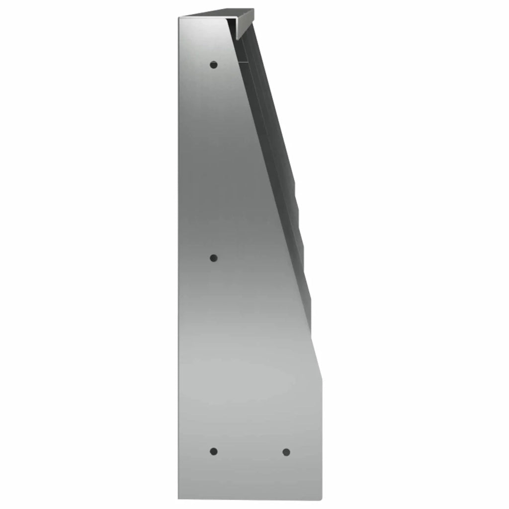 Muro di contenimento 4 pz 40 x 12 x 50 cm Acciaio zincato 3449070