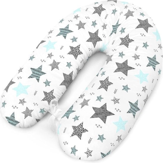 Cuscino per l'allattamento, piccolo, abbigliamento per neonati, cuscino per l'allattamento al seno, XXL, cuscino per il corpo, cuscino laterale con copertura, cuscino di supporto, neonato, cuscino laterale, cuscino per la gravidanza