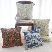 Cuscino in flanella lussuoso - doppia faccia stampata premium - set da 2 - facile da pulire - 40x40/45x45/50x50 cm