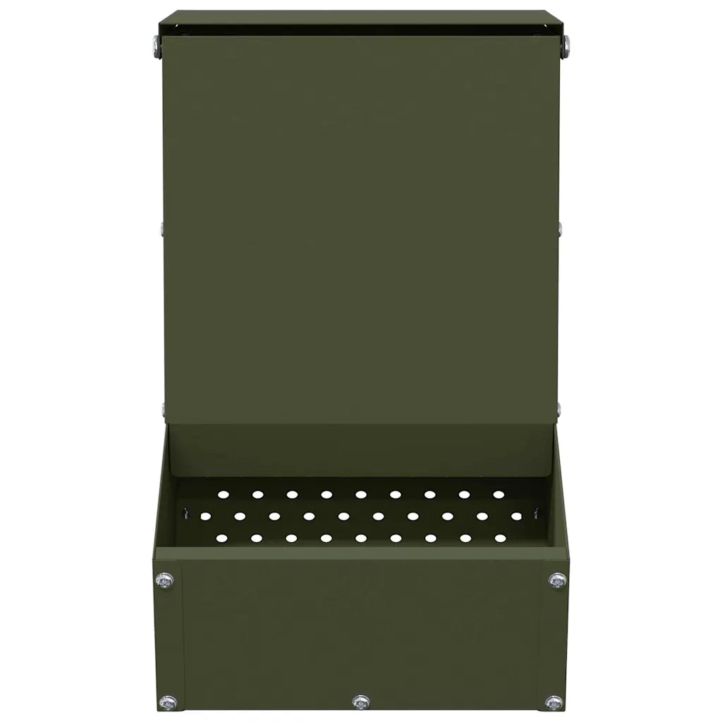 Mangiatore per conigli Verde oliva 17,5 x 26 x 28,5 cm CFW1380821
