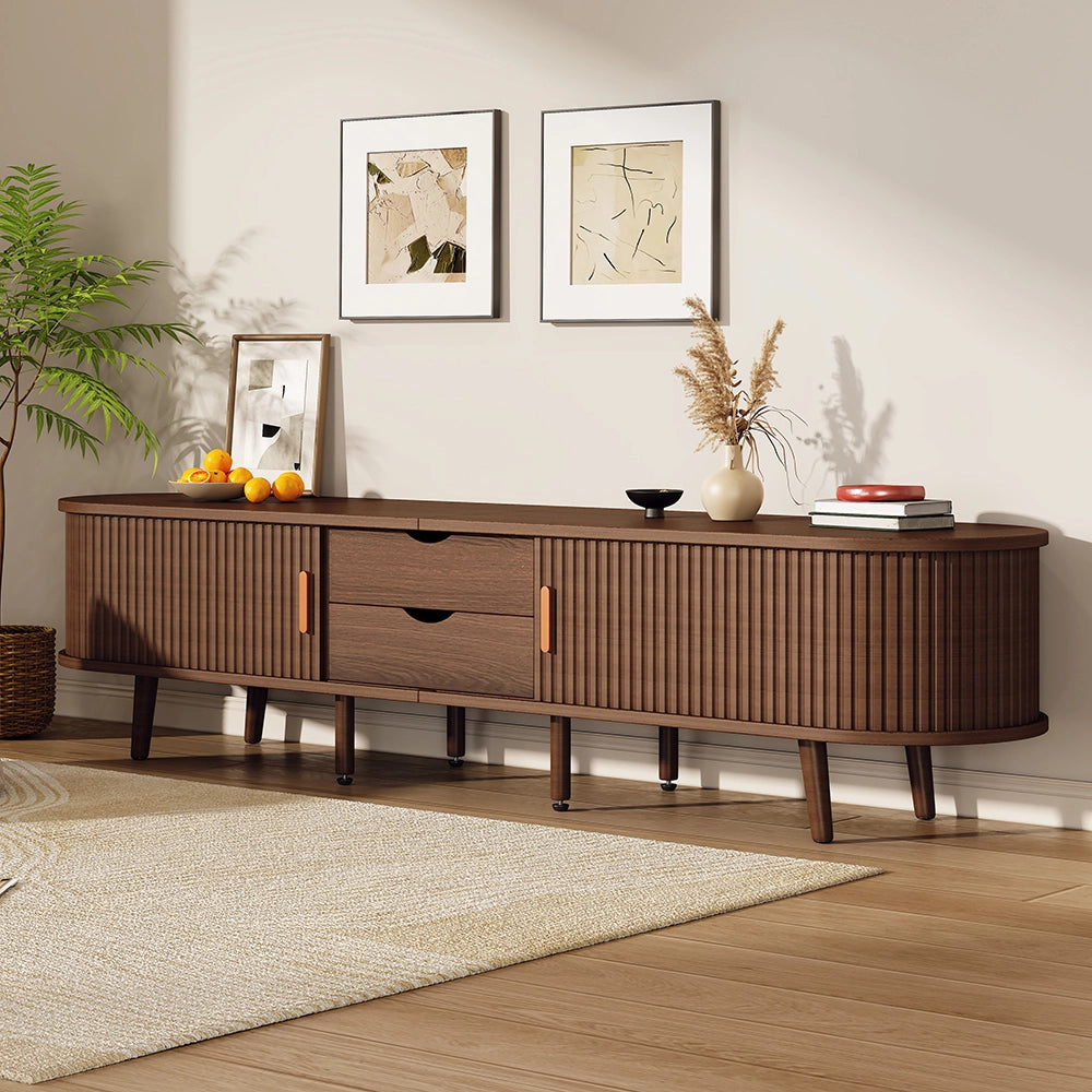 Mobile TV - Xylo - 175x40x42 cm noce 2 cassetti
