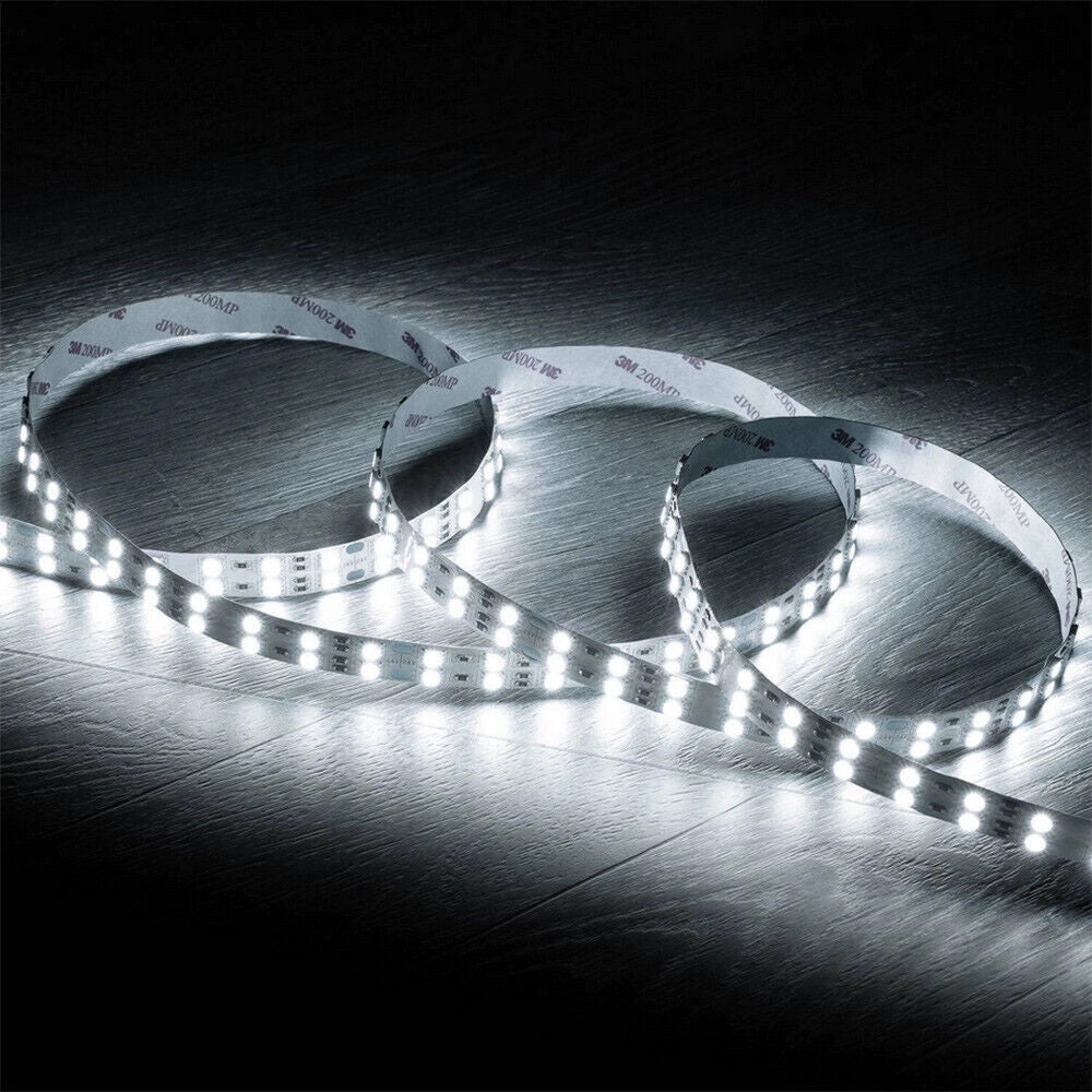 Trade Shop - Striscia Strip Led 2835 24v 5 Metri 80 Watt Luce Fredda Calda Naturale 24v-240-5 -