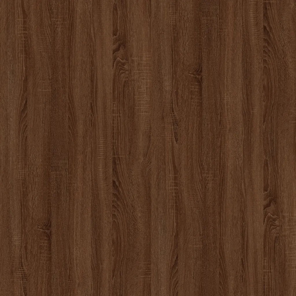 Comodini 2 pz-Set di 2 Tavolino da notte Rovere Marrone 50x46x50 cm in Legno Multistrato