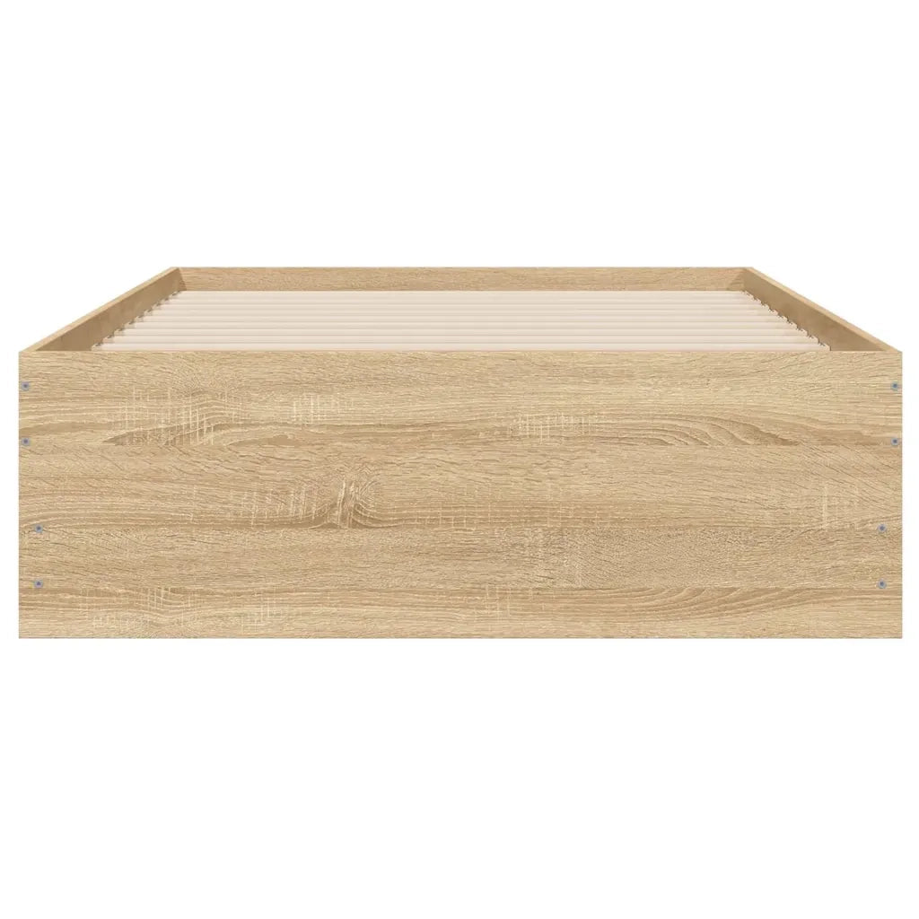 Giroletto Cassetti Rovere Sonoma 90x200 cm Legno Multistrato