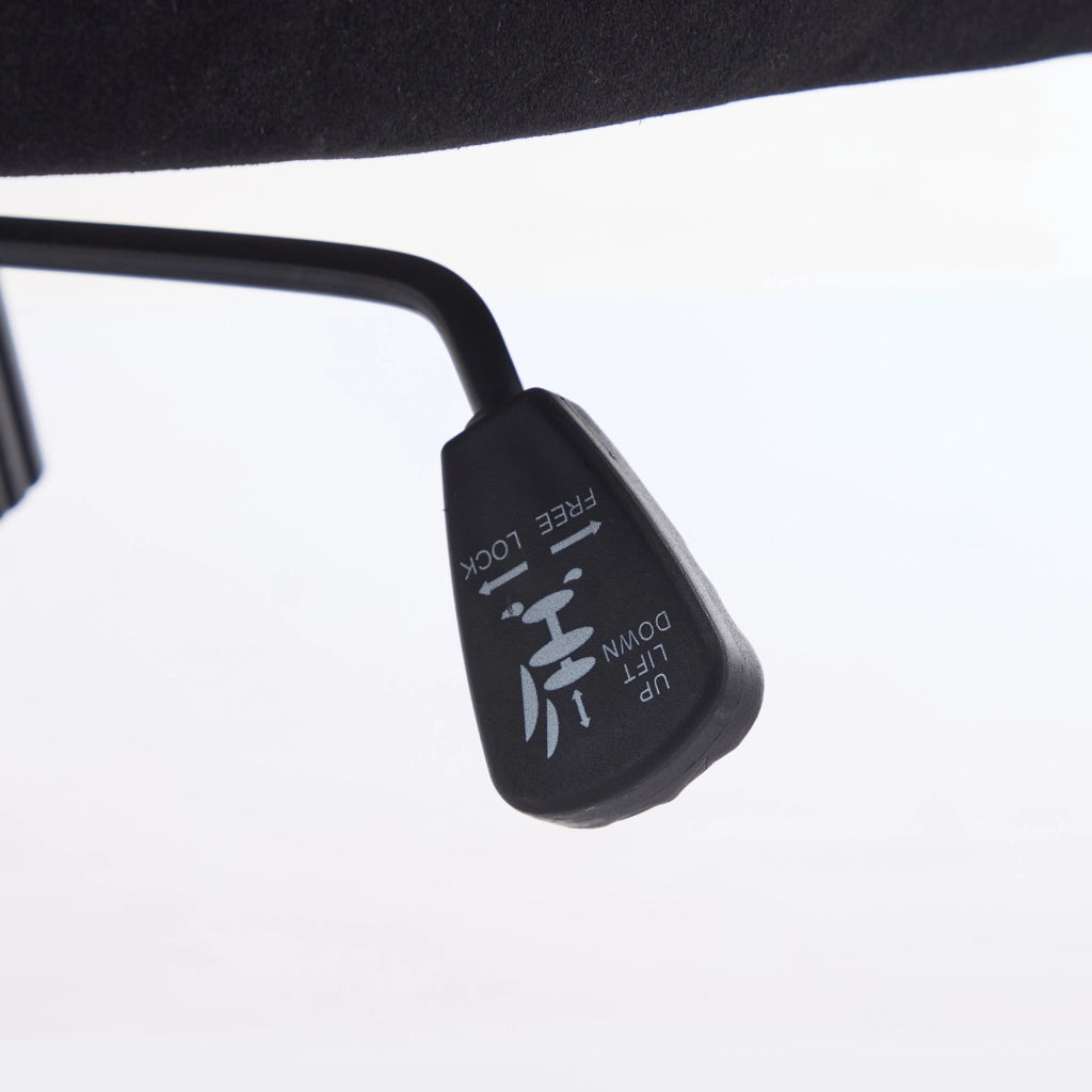 Sedia da Ufficio Girevole Ergonomica con Schienale ¨C MINIMAL ¨C Nero, Altezza Regolabile
