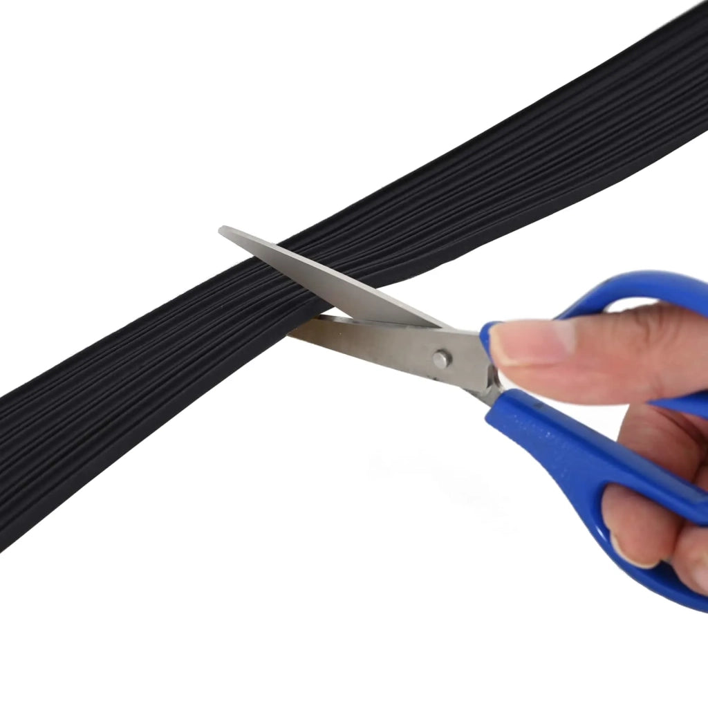 Nastro adesivo per finestre Nero 9 x 4 mm 25 m Schiuma EPDM 42038087