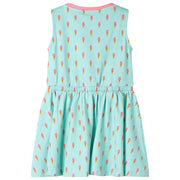 Abito da Bambina con Coulisse Menta Chiaro 116 CFW1092953