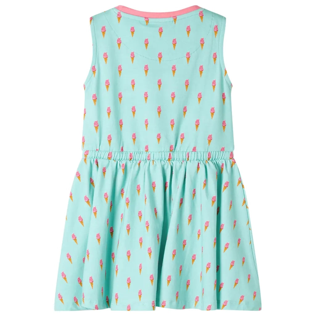 Abito da Bambina con Coulisse Menta Chiaro 116 CFW1092953