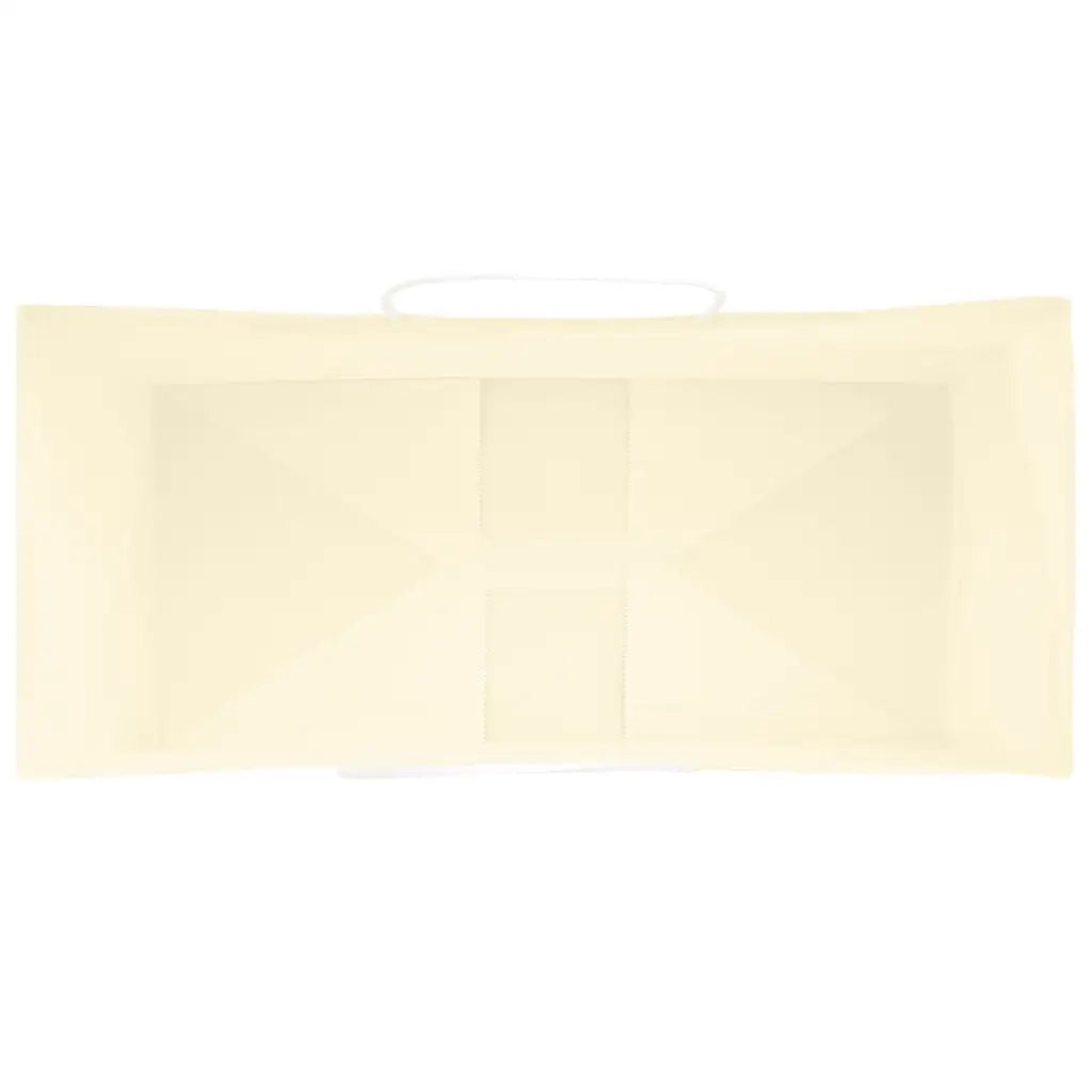 Sacchetti di Carta 250 pz con Manici Gialli 18x8x22 cm 4101782
