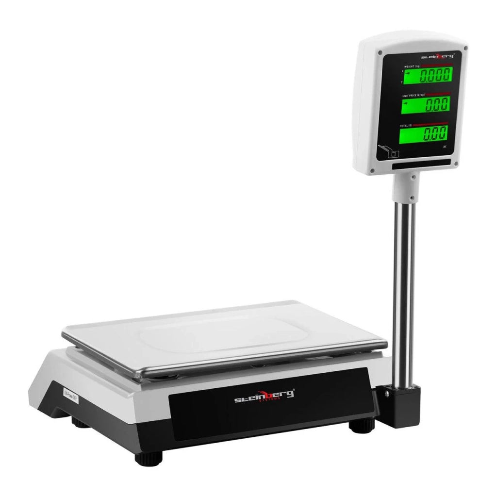 Bilancia di controllo 30 kg / 1 g 34 x 23 cm 2 LCD 14_0000600