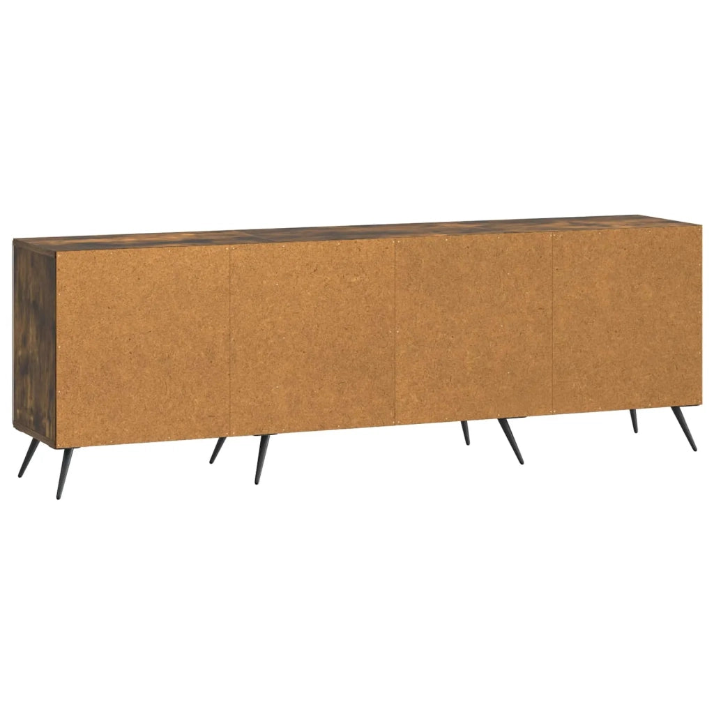 Mobile TV Rovere Fumo 150 x 31 x 50 cm Legno ingegnerizzato 895610