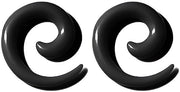 Orecchini Tapers 1,6 mm (14 G) - Ossicini in Acrilato - Pluggi Leggeri - Ipoadregevole - Duraturi - Comodi per uso quotidiano - Orecchini