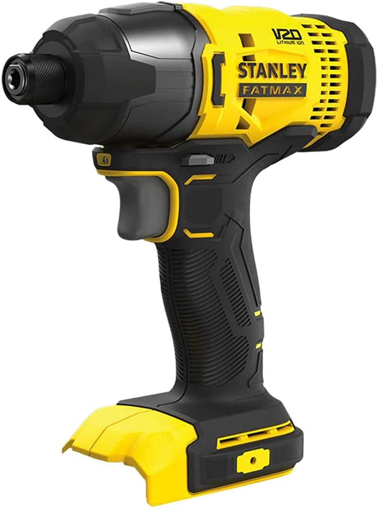 STANLEY FatMax Kit SVK215 (Trapano a Percussione SFMCD711 + Avvitatore a Impulsi SFMCF800 + 2 Batterie 4,0 Ah + Caricabatteria + TSTAK VI)