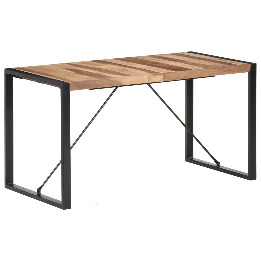 Tavolo da Pranzo 140x70x75 cm in Legno Massello 321540