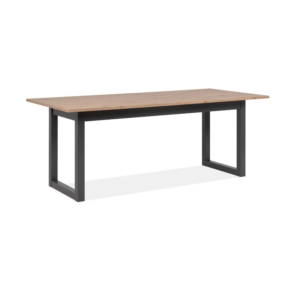 Tavolo allungabile Denver80C colore quercia antracite 200x90x75H