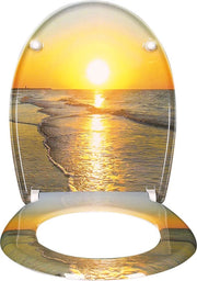 WC Bracciale - Soft Close - O Forma - Copertura WC - Stampato - Design Stradale