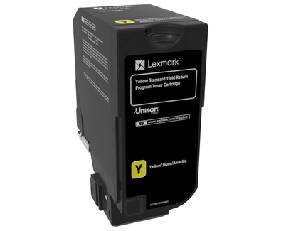 ORIGINAL Lexmark toner giallo 74C2SY0 CS/CX725 ~7000 Seiten