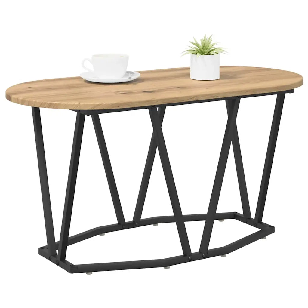 Tavolino da salotto Rovere artigianale 80 x 40 x 40.5 cm 869695