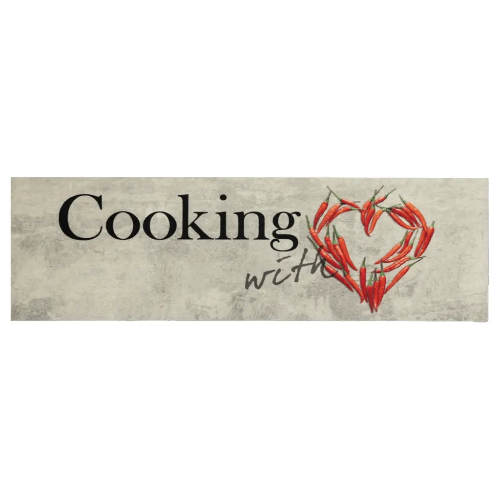 Tappeto del soggiorno | Tappeto da Cucina Lavabile Cucinare 60x180 cm in Velluto