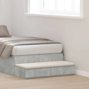 Cassetti per letto Grigio cemento 75 x 36,5 x 16,5 cm 866966