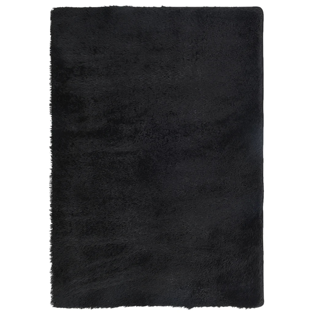 Tappeto del soggiorno | Tappeto Shaggy a Pelo Lungo NAVARRA Nero 160x230 cm poliestere