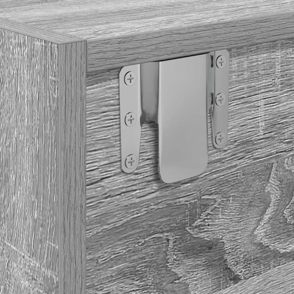 Mobile Porta TV Grigio Sonoma 60x31x25,5 cm Legno Multistrato 861500