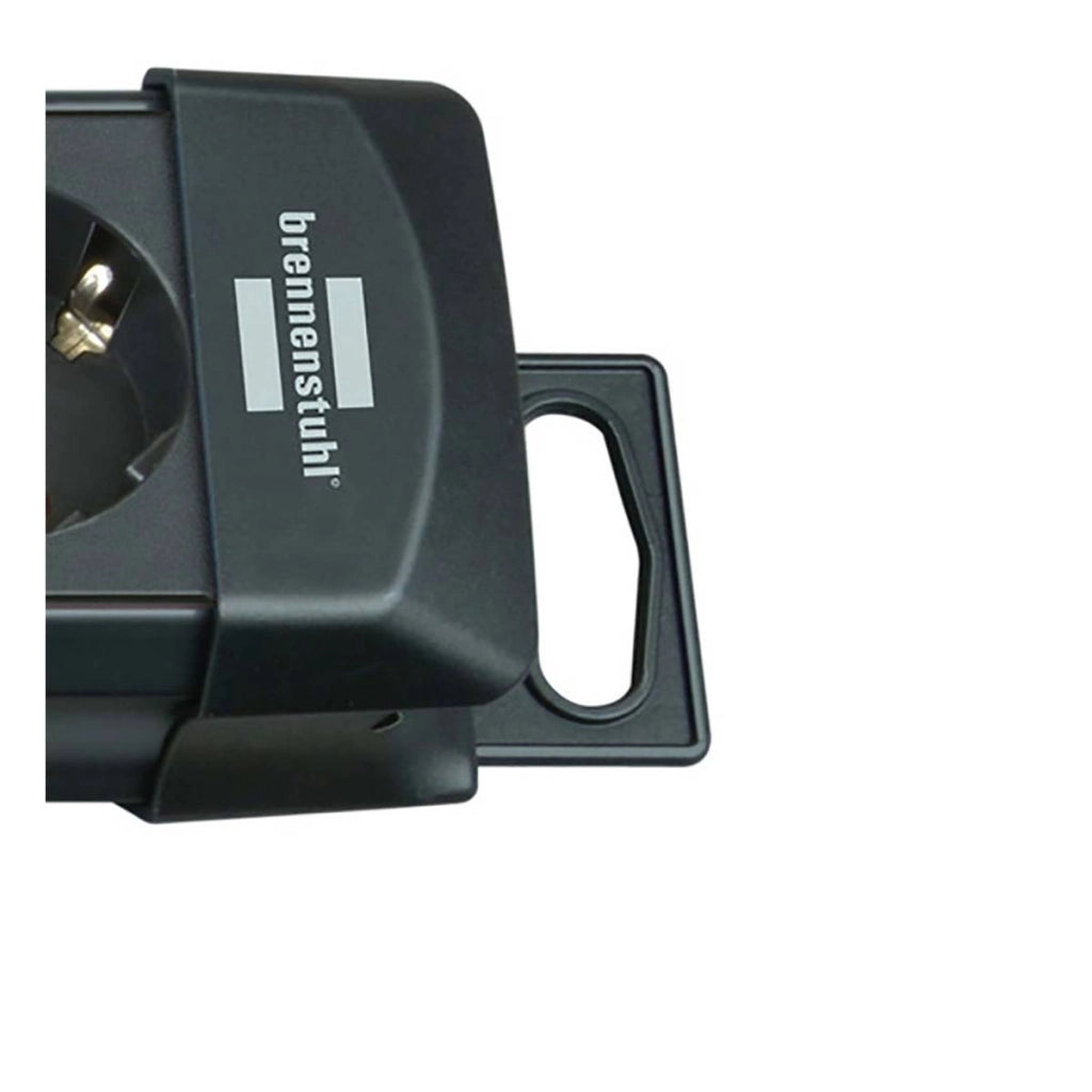 Presa multipla con 10 prese tipo F Premium-Line 3m Nero Brennenstuhl