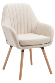 Poltroncina Florian in tessuto crema,natura