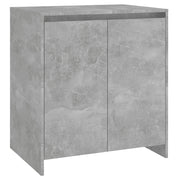 Credenza-Buffet-Armadio da cucina Grigio Cemento 70x41x75 cm in Legno Multistrato