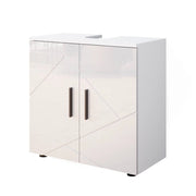 Vicco Mobile sottolavabo per bagno Bianco lucido 60 x 59 cm