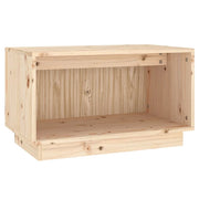 Mobile TV multimediale scaffale TV credenza mobile TV sala da pranzo soggiorno camera da letto 60 x 35 x 35 cm legno massello di pino marrone 02_0026134