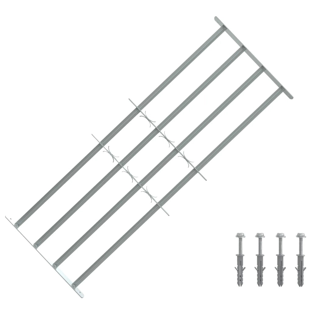 Griglia di sicurezza per finestre con 4 barre trasversali 3 pz CFW9117784
