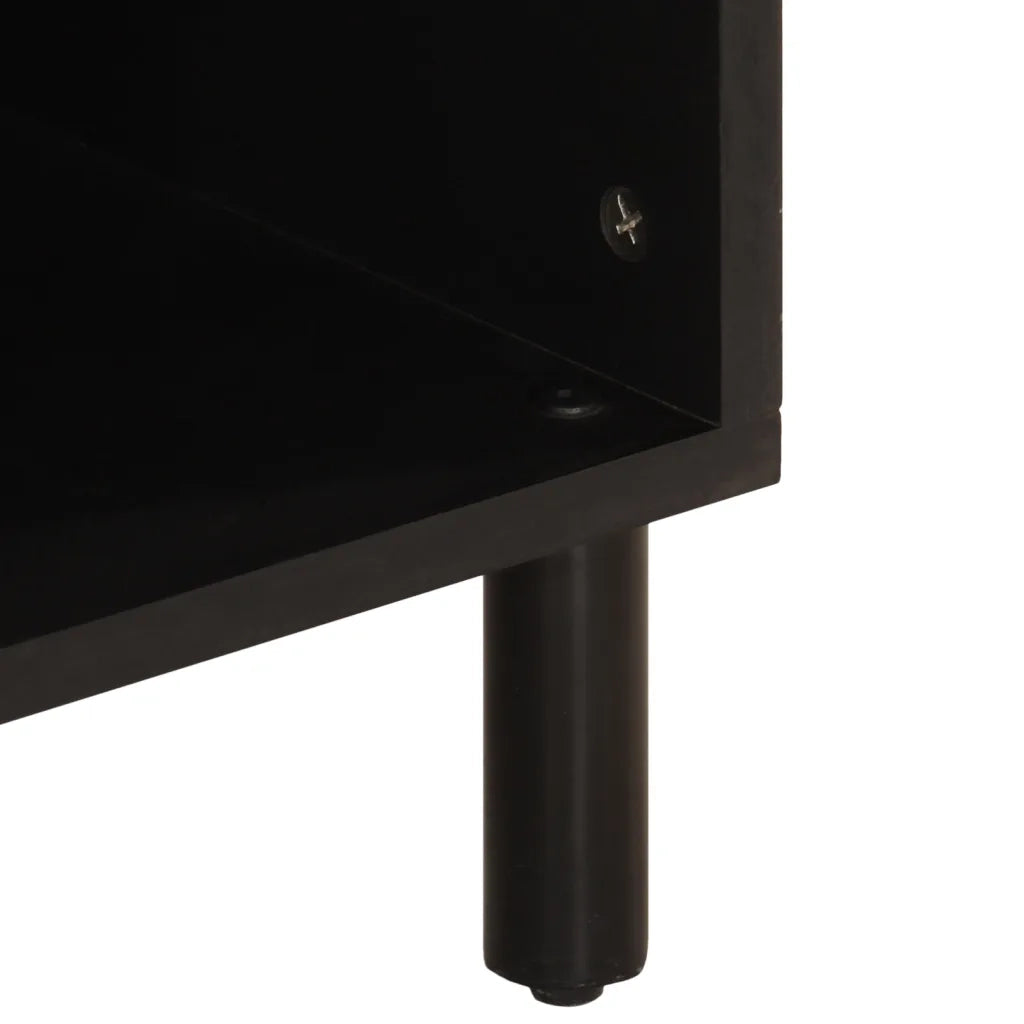 Mobile Porta TV 100x33x46 cm in Legno Massello di Acacia 356871