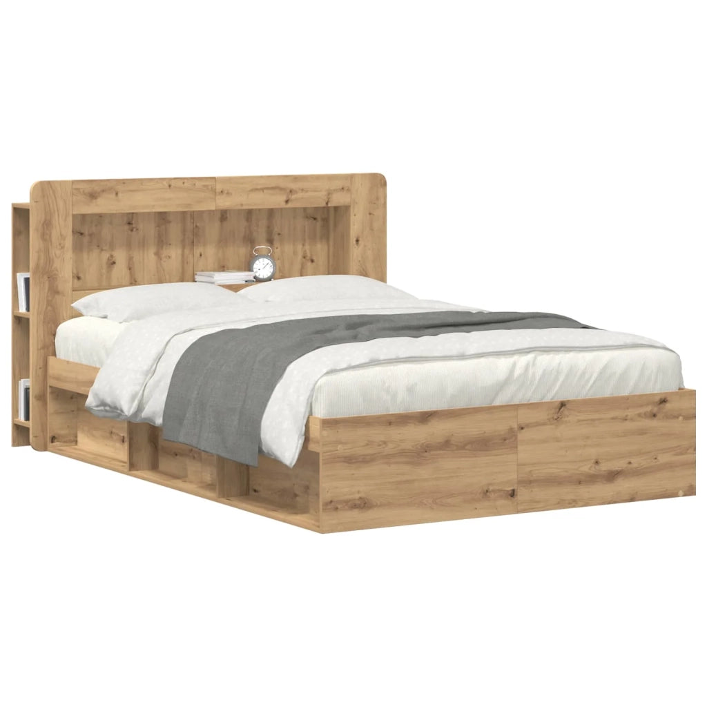 Testata del letto Rovere Artigianale Legno ingegnerizzato