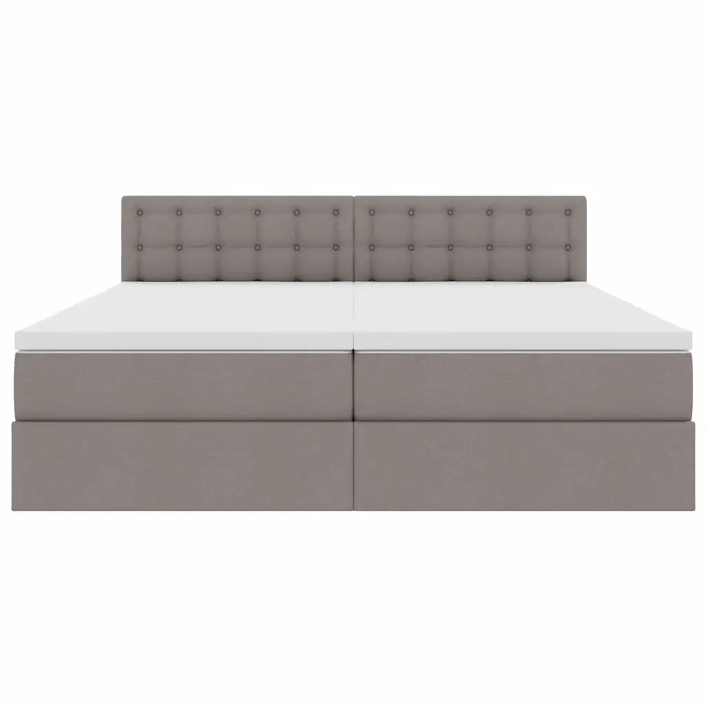 Letto con Contenitore Talpa 200 x 200 cm Pelle Sintetica 3370958