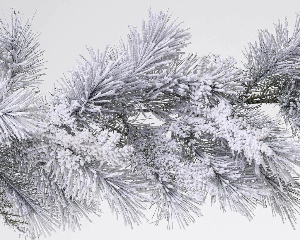 Festone innevato 270 cm in PVC
