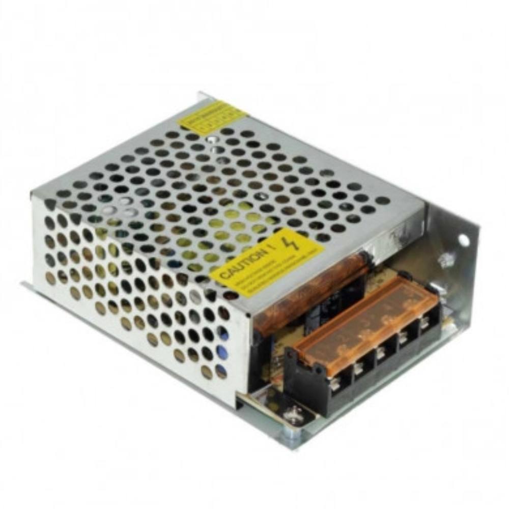 Alimentatori in metallo 12v per strisce led vari wattaggi *** potenza 60w, confezione 1