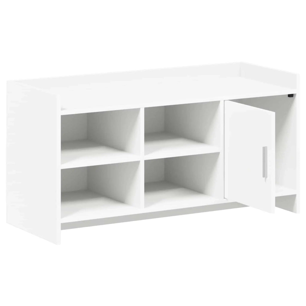 Mobile per scarpe con archiviazione Bianco 100 x 39,5 x 51 cm 8011355