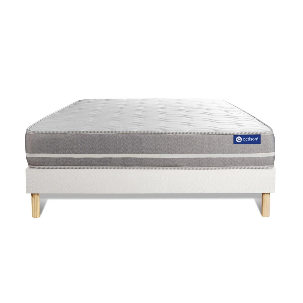 Kit rete e materasso matrimoniale Actimemo touch 140x200cm - Spessore : 20cm- memory foam - Bilanciato -