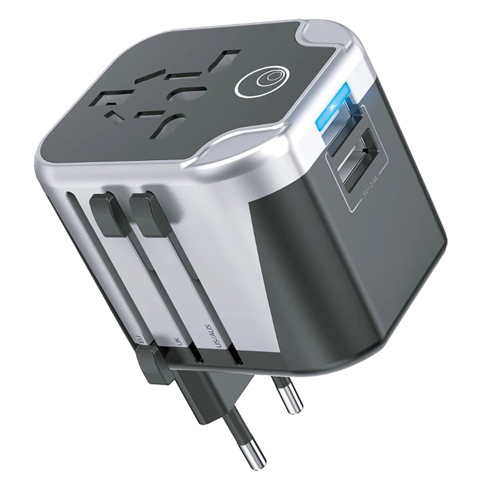 ADATTATORE CARICATORE CONVERTIBILE DA VIAGGIO  12W  - LOSTECH