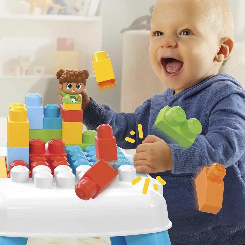 Mega BLOKS Tavolino Blocchi Set con 2 Funzioni Caduta Giocattolo Idea Regalo