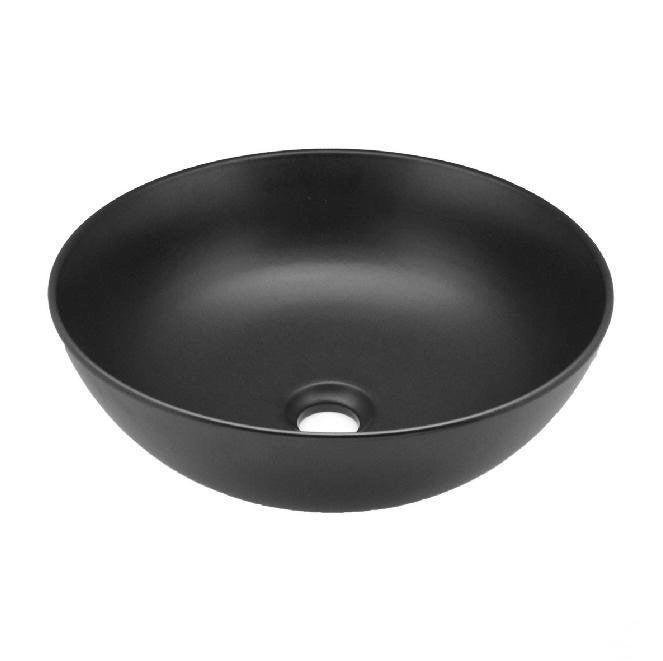 Lavabo d'appoggio bacinella Nero Matt