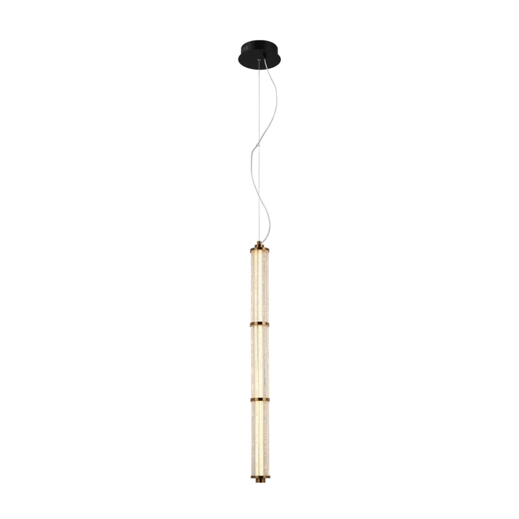 Lampada a sospensione SANPO Italux LED 9W 3000K nera