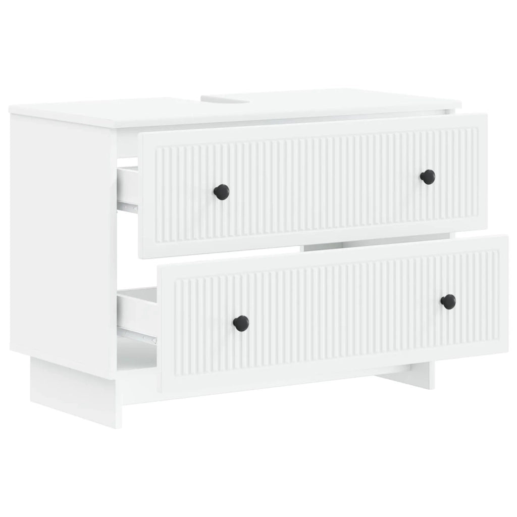 Armadio per Lavabo da Bagno EDE Bianco 82 x 41 x 59 cm 895915