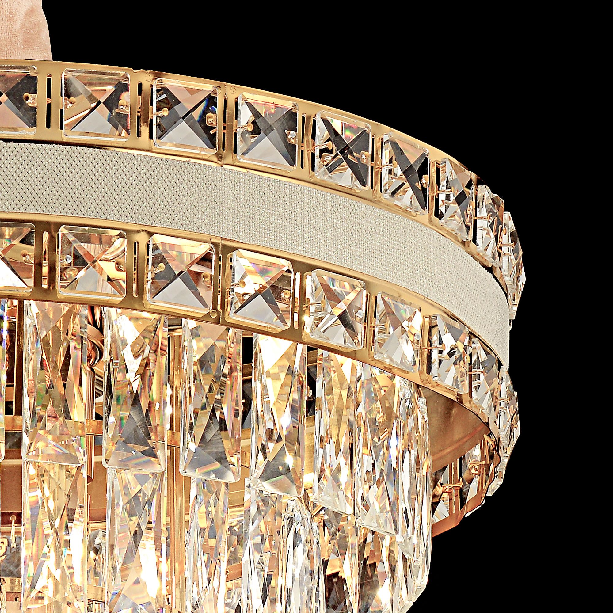 Lampada Cristal G047-cp 40cm Gold