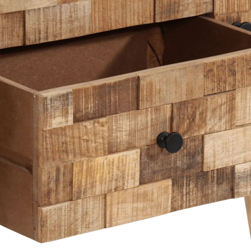 Credenza 110x30x70 cm in Legno Massello di Mango 376063