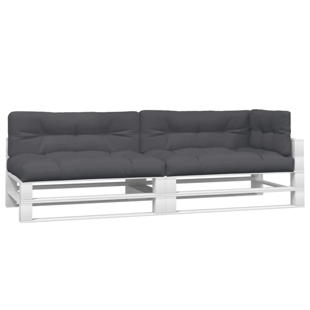 Cuscini per Pallet 5 pz | Cuscini per sedie Antracite in Tessuto