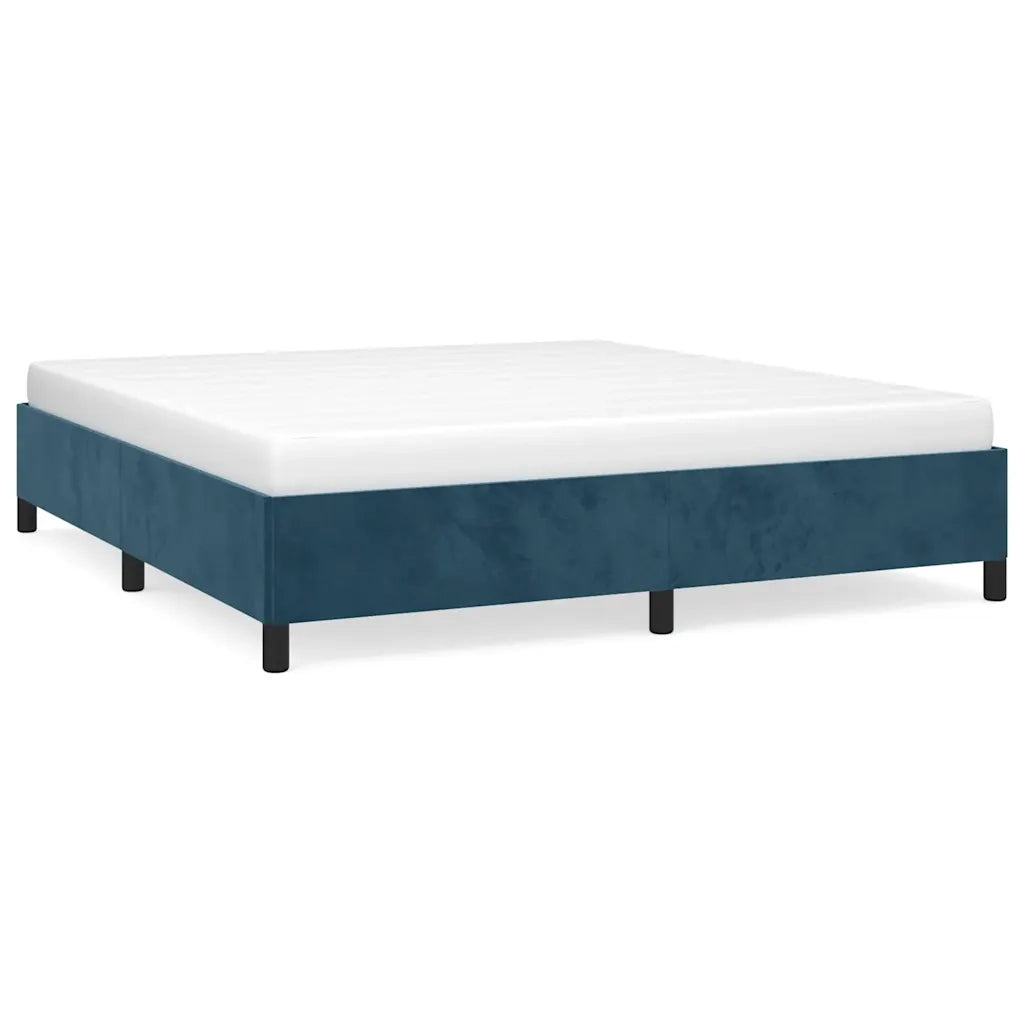Giroletto Blu Scuro 160x200 cm in Velluto cod mxl 63772